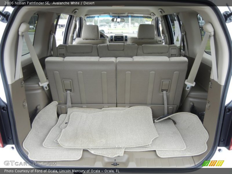 Avalanche White / Desert 2006 Nissan Pathfinder SE