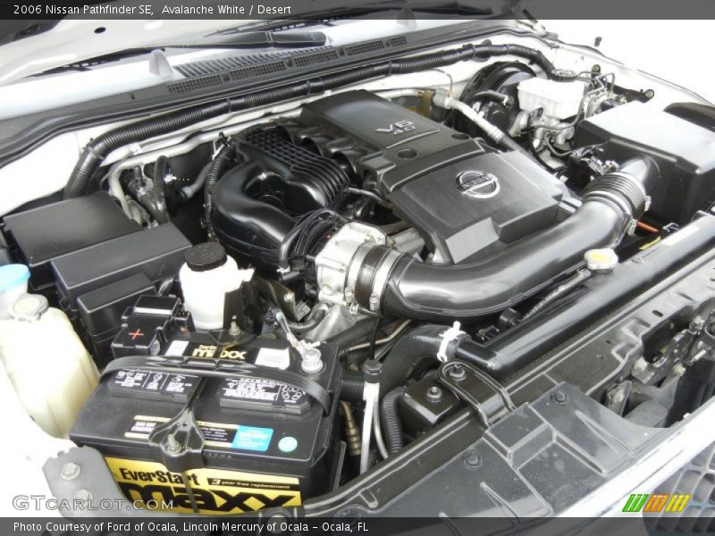  2006 Pathfinder SE Engine - 4.0 Liter DOHC 24-Valve VVT V6