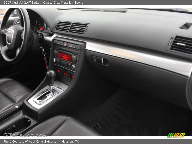 Quartz Gray Metallic / Ebony 2007 Audi A4 2.0T Sedan