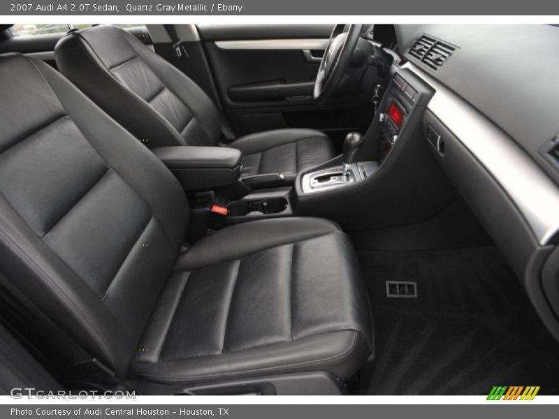 Quartz Gray Metallic / Ebony 2007 Audi A4 2.0T Sedan