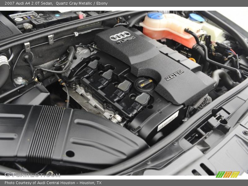 Quartz Gray Metallic / Ebony 2007 Audi A4 2.0T Sedan