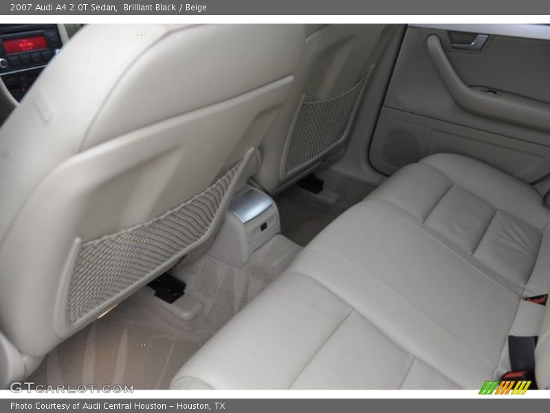 Brilliant Black / Beige 2007 Audi A4 2.0T Sedan