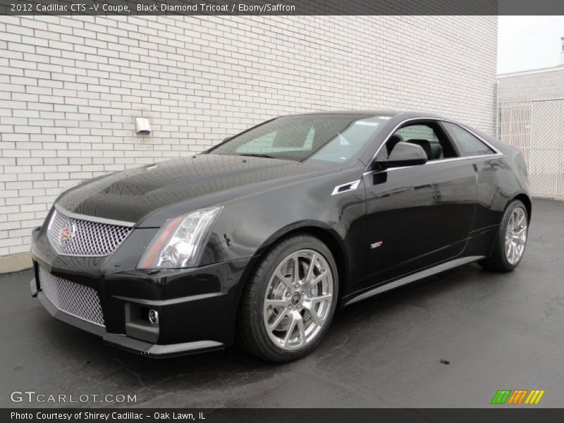 Front 3/4 View of 2012 CTS -V Coupe