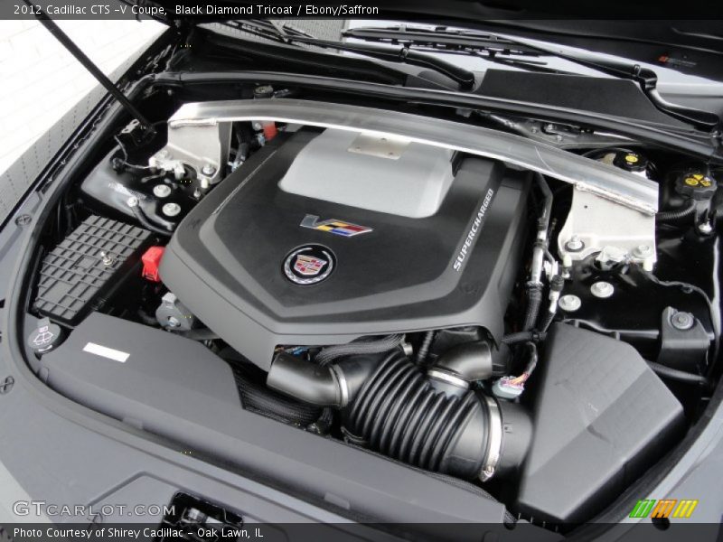  2012 CTS -V Coupe Engine - 6.2 Liter Eaton Supercharged OHV 16-Valve V8