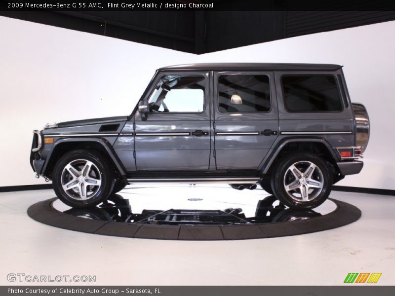 Flint Grey Metallic / designo Charcoal 2009 Mercedes-Benz G 55 AMG