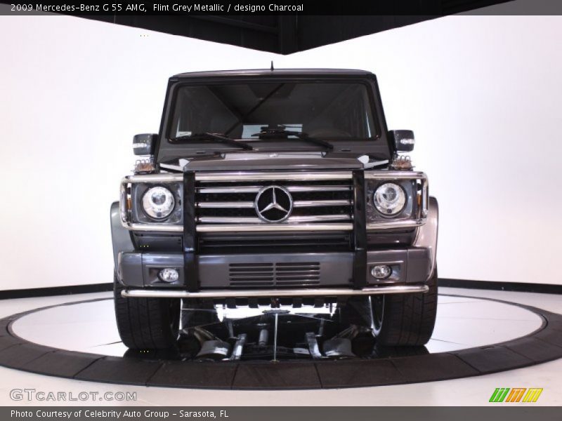 Flint Grey Metallic / designo Charcoal 2009 Mercedes-Benz G 55 AMG