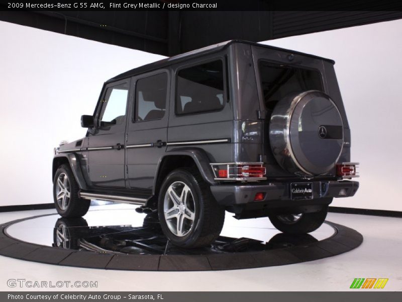 Flint Grey Metallic / designo Charcoal 2009 Mercedes-Benz G 55 AMG