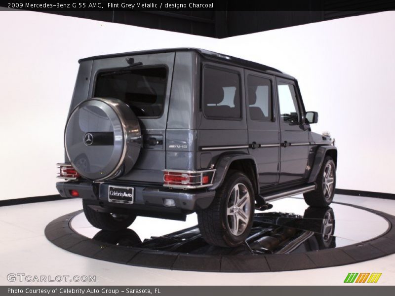 Flint Grey Metallic / designo Charcoal 2009 Mercedes-Benz G 55 AMG