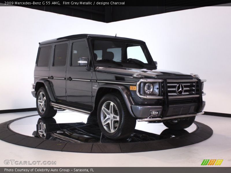 Flint Grey Metallic / designo Charcoal 2009 Mercedes-Benz G 55 AMG