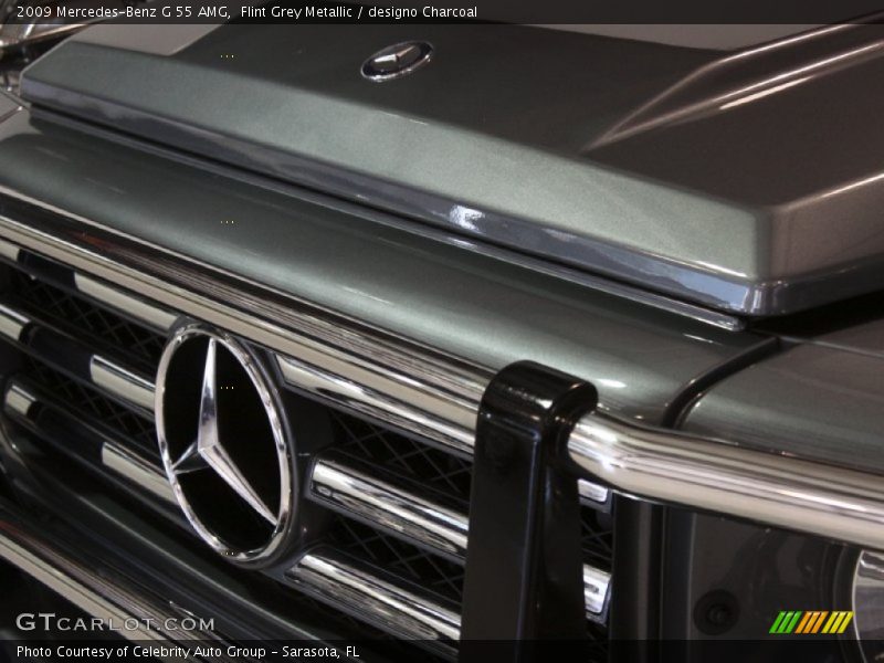 Flint Grey Metallic / designo Charcoal 2009 Mercedes-Benz G 55 AMG