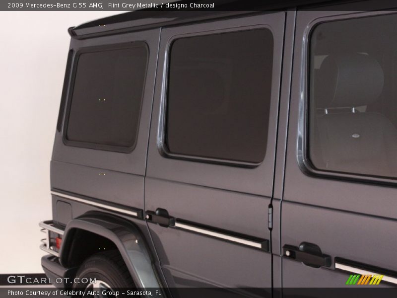 Flint Grey Metallic / designo Charcoal 2009 Mercedes-Benz G 55 AMG