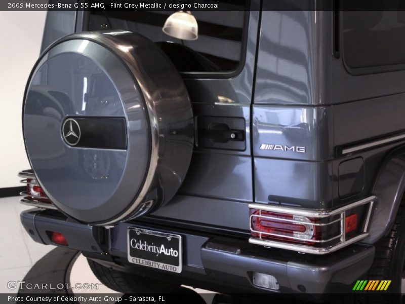 Flint Grey Metallic / designo Charcoal 2009 Mercedes-Benz G 55 AMG