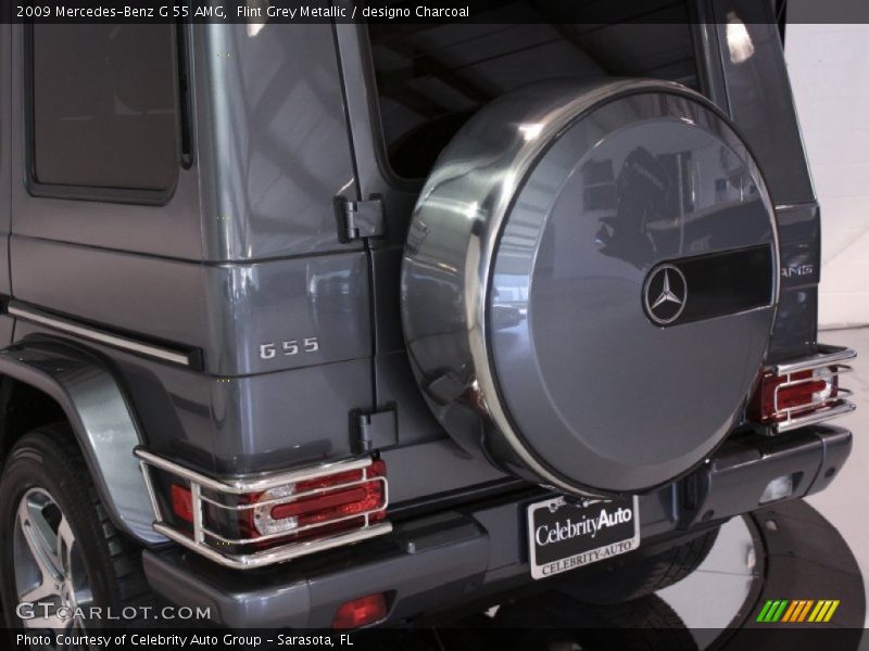Flint Grey Metallic / designo Charcoal 2009 Mercedes-Benz G 55 AMG