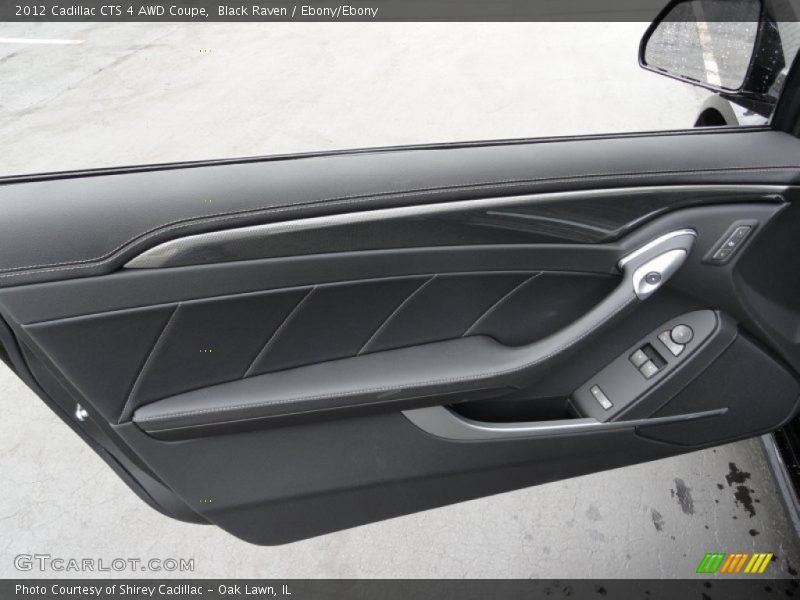 Black Raven / Ebony/Ebony 2012 Cadillac CTS 4 AWD Coupe