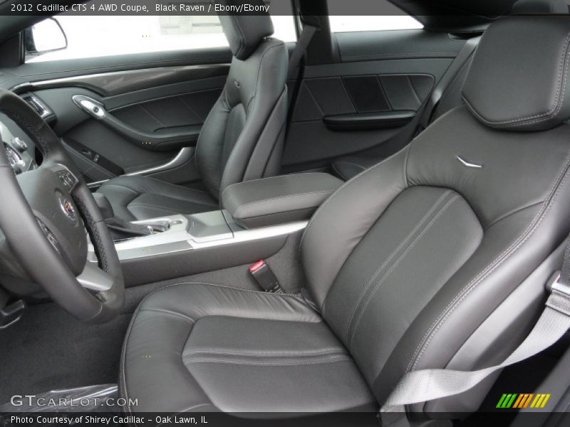 Black Raven / Ebony/Ebony 2012 Cadillac CTS 4 AWD Coupe