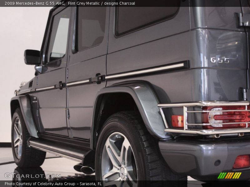 Flint Grey Metallic / designo Charcoal 2009 Mercedes-Benz G 55 AMG