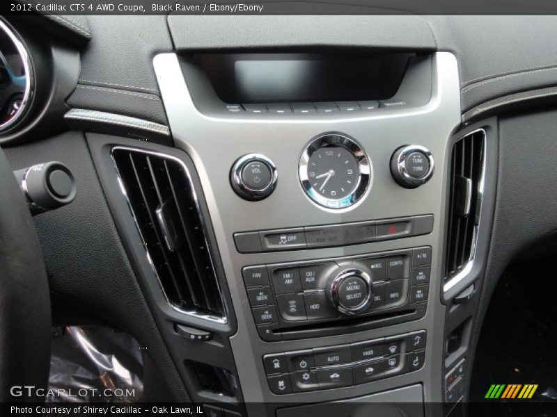 Black Raven / Ebony/Ebony 2012 Cadillac CTS 4 AWD Coupe
