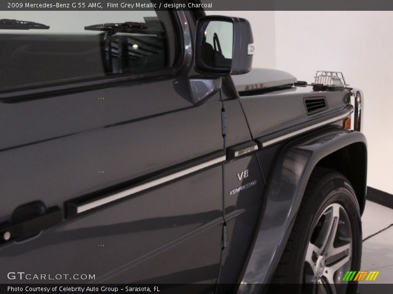 Flint Grey Metallic / designo Charcoal 2009 Mercedes-Benz G 55 AMG