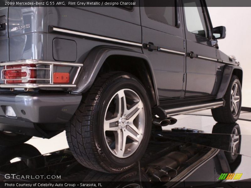 Flint Grey Metallic / designo Charcoal 2009 Mercedes-Benz G 55 AMG