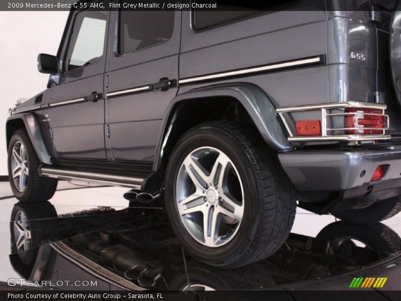 Flint Grey Metallic / designo Charcoal 2009 Mercedes-Benz G 55 AMG