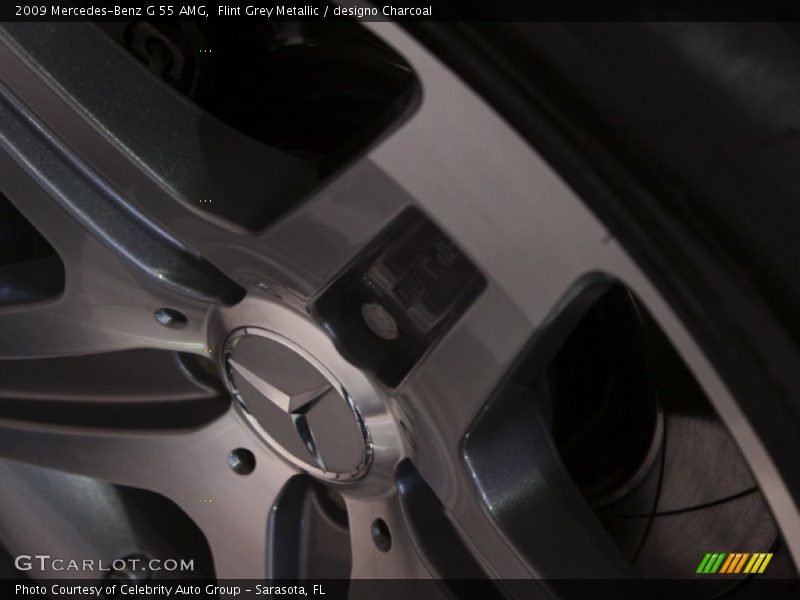 Flint Grey Metallic / designo Charcoal 2009 Mercedes-Benz G 55 AMG