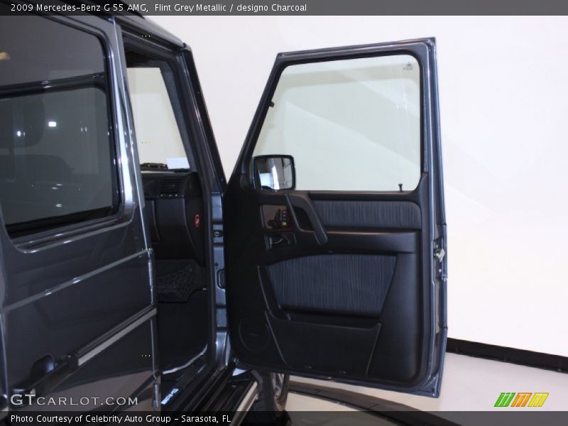 Flint Grey Metallic / designo Charcoal 2009 Mercedes-Benz G 55 AMG