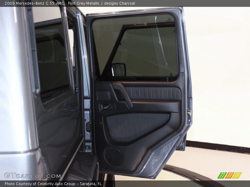 Flint Grey Metallic / designo Charcoal 2009 Mercedes-Benz G 55 AMG