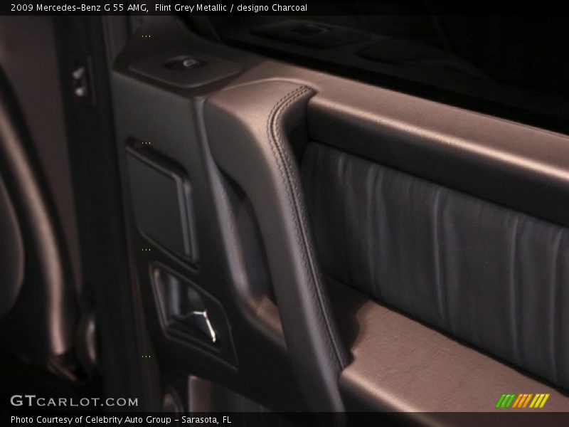 Flint Grey Metallic / designo Charcoal 2009 Mercedes-Benz G 55 AMG
