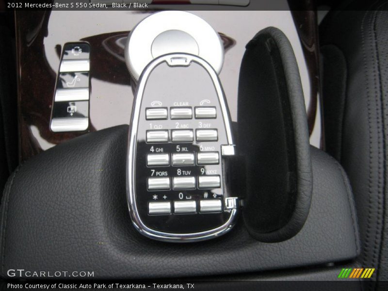 Black / Black 2012 Mercedes-Benz S 550 Sedan
