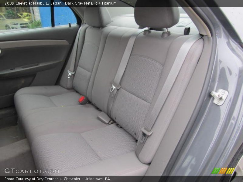 Dark Gray Metallic / Titanium 2009 Chevrolet Malibu LS Sedan