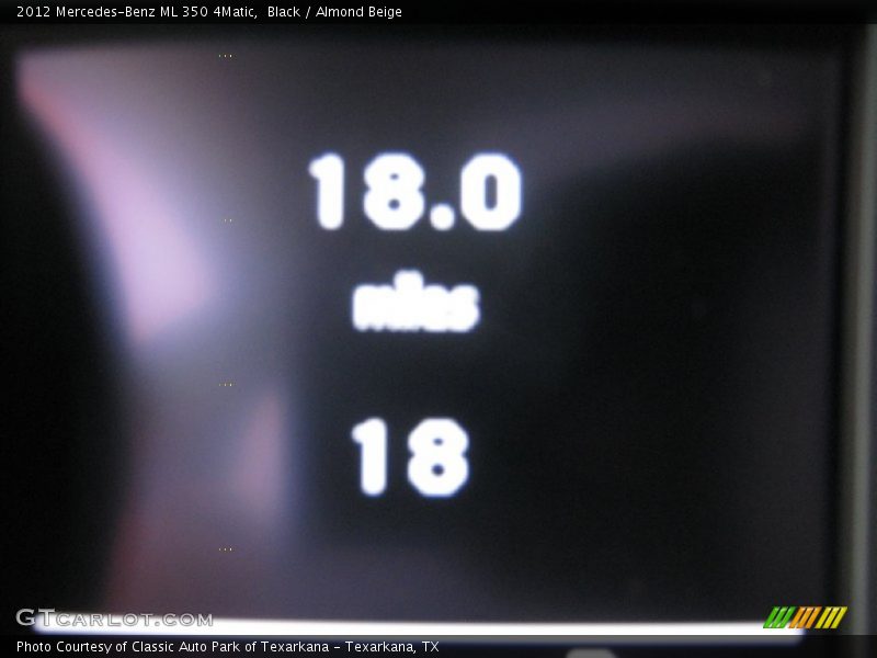 Black / Almond Beige 2012 Mercedes-Benz ML 350 4Matic