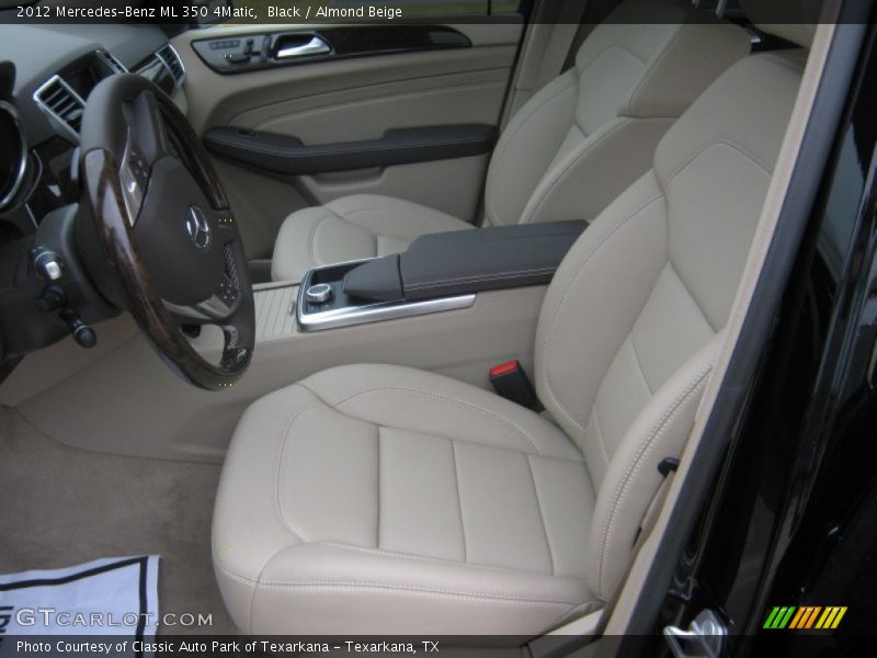 Black / Almond Beige 2012 Mercedes-Benz ML 350 4Matic