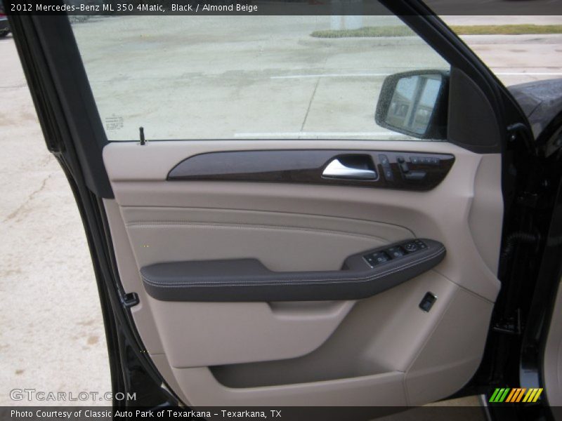 Black / Almond Beige 2012 Mercedes-Benz ML 350 4Matic
