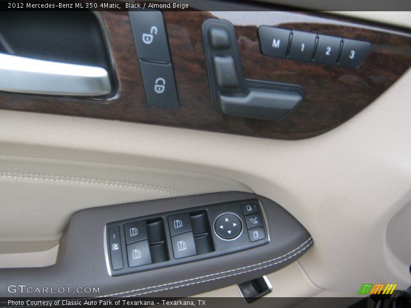 Black / Almond Beige 2012 Mercedes-Benz ML 350 4Matic