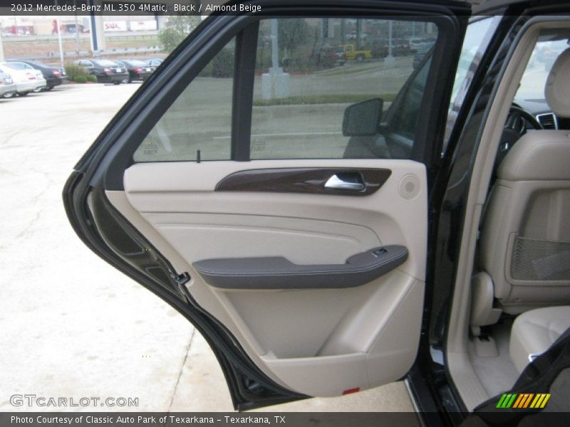 Black / Almond Beige 2012 Mercedes-Benz ML 350 4Matic