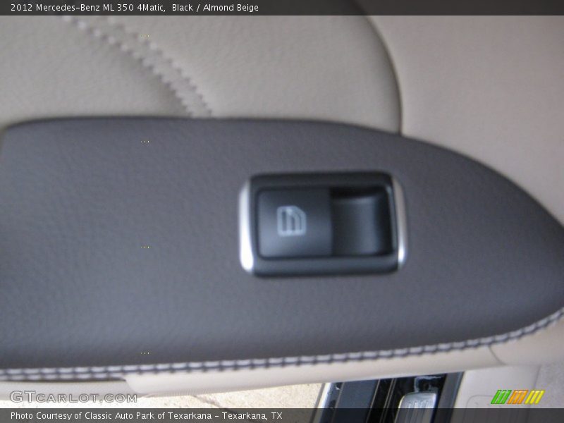 Black / Almond Beige 2012 Mercedes-Benz ML 350 4Matic