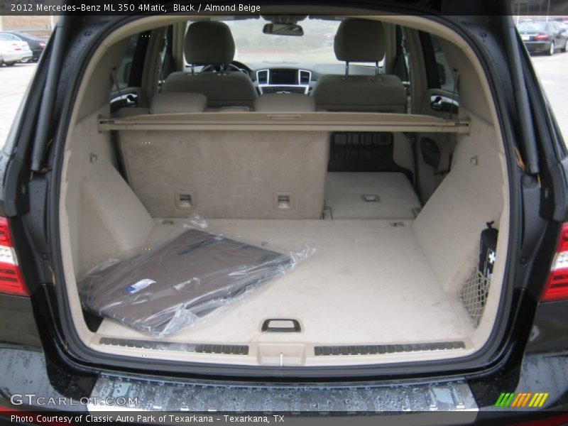Black / Almond Beige 2012 Mercedes-Benz ML 350 4Matic
