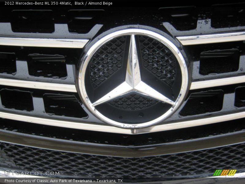 Black / Almond Beige 2012 Mercedes-Benz ML 350 4Matic