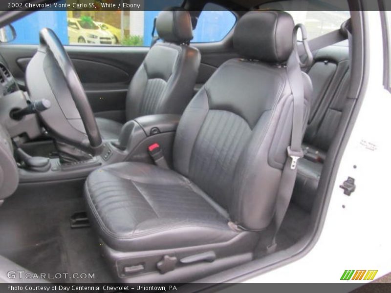 White / Ebony 2002 Chevrolet Monte Carlo SS