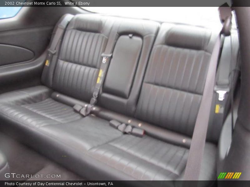 White / Ebony 2002 Chevrolet Monte Carlo SS