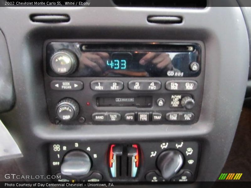 White / Ebony 2002 Chevrolet Monte Carlo SS