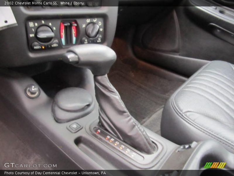 White / Ebony 2002 Chevrolet Monte Carlo SS