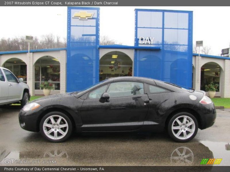 Kalapana Black / Dark Charcoal 2007 Mitsubishi Eclipse GT Coupe
