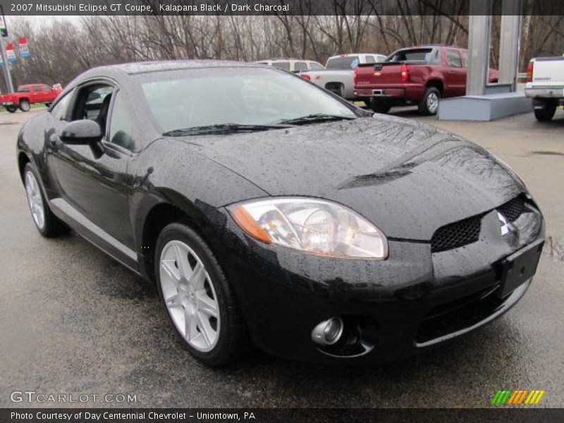 Kalapana Black / Dark Charcoal 2007 Mitsubishi Eclipse GT Coupe
