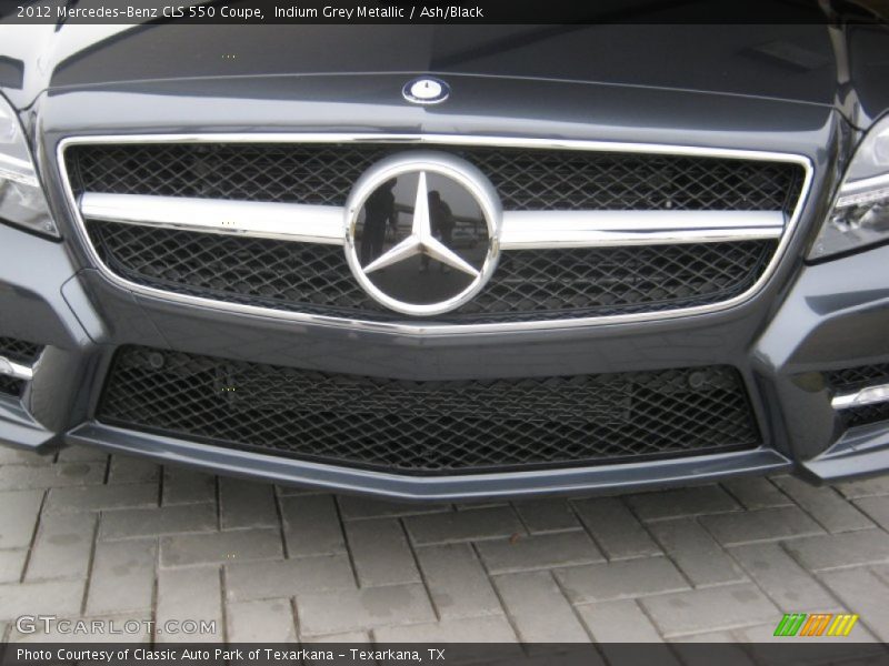 Indium Grey Metallic / Ash/Black 2012 Mercedes-Benz CLS 550 Coupe