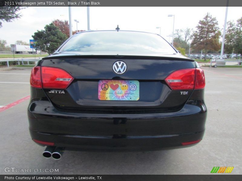 Black / Titan Black 2011 Volkswagen Jetta TDI Sedan