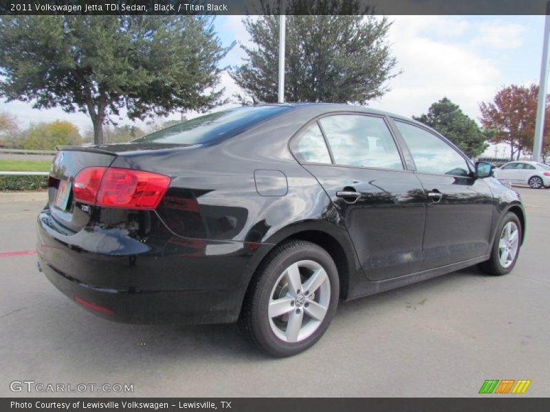 Black / Titan Black 2011 Volkswagen Jetta TDI Sedan