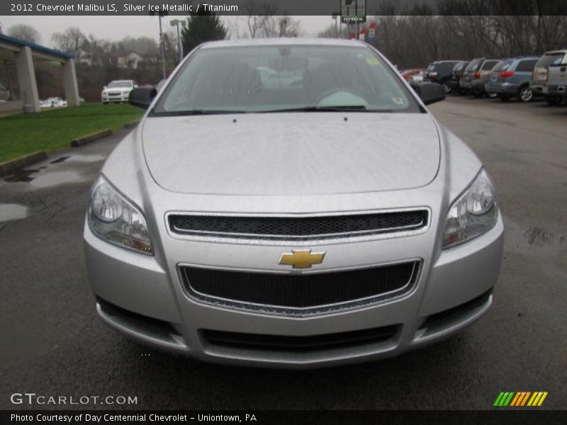 Silver Ice Metallic / Titanium 2012 Chevrolet Malibu LS