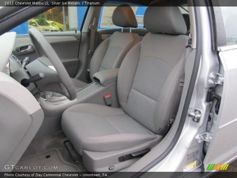 Silver Ice Metallic / Titanium 2012 Chevrolet Malibu LS