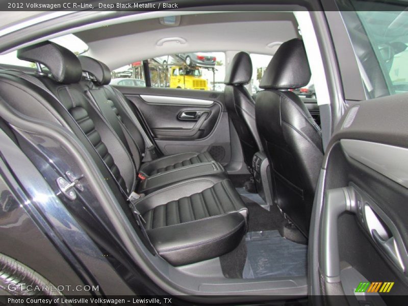 Deep Black Metallic / Black 2012 Volkswagen CC R-Line